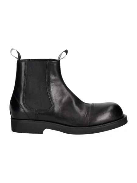 Sztyblety Mm6 Maison Margiela skórzane czarne