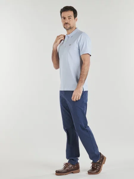 Tricou Gant albastru