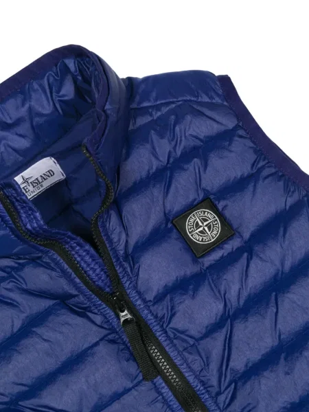Kamizelka dziecięca Stone Island niebieska