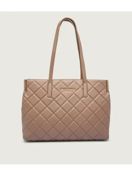 Műbőr shopper táska Valentino barna