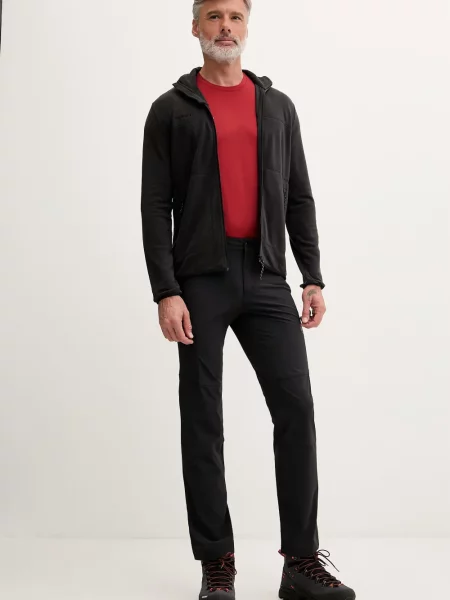 Geacă Mammut din fleece negru