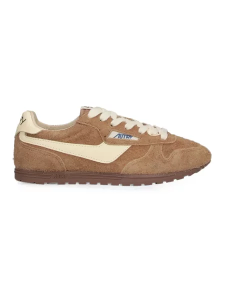 Sneakersy Autry skórzane beżowe