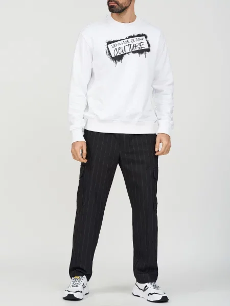 Светр Versace Jeans Couture білий