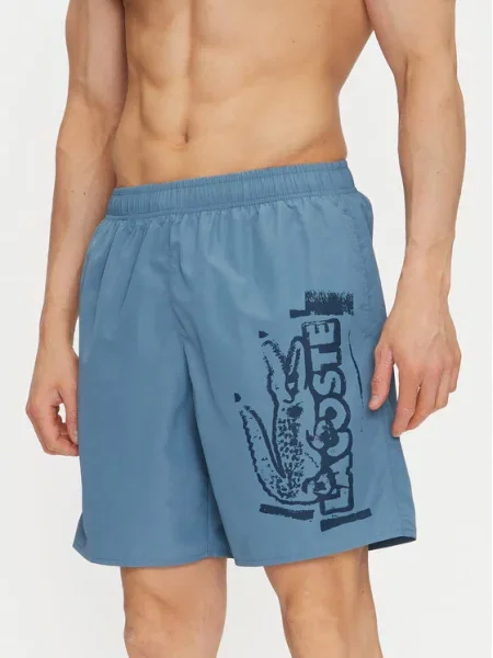 Kopalne hlače Lacoste modra