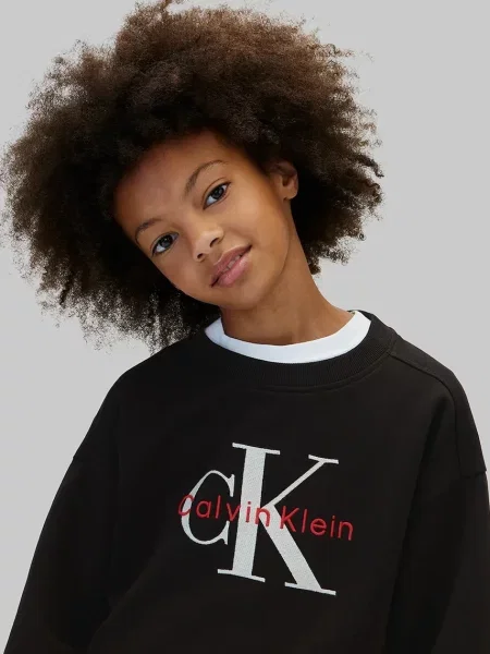 Суитчър Calvin Klein Jeans черно