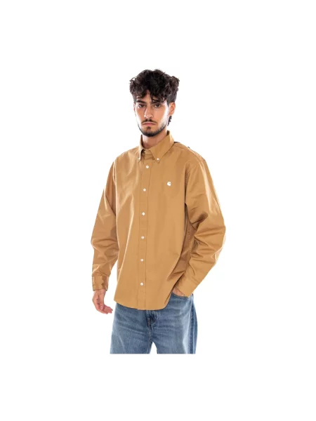 Koszula Carhartt Wip casual beżowa
