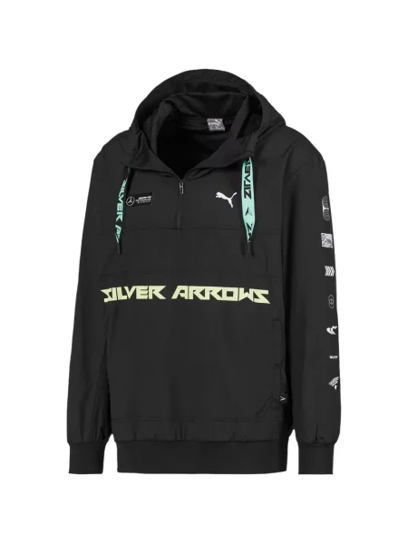 Hanorac cu glugă Puma streetstyle negru