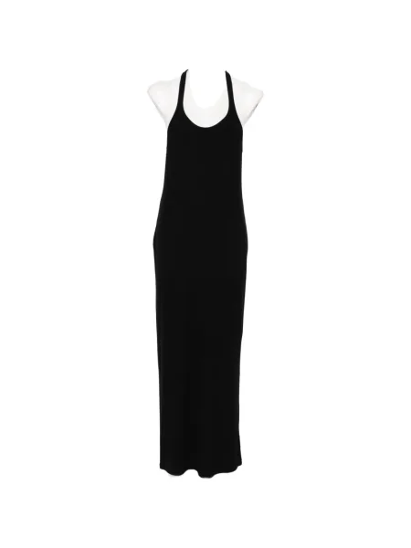 Rochie Tom Ford cu gât halter de costum negru