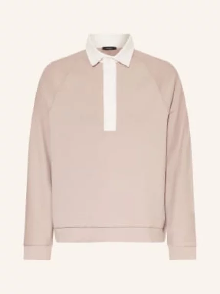 Reiss Rugbyové Tričko Thurloe růžová bílá