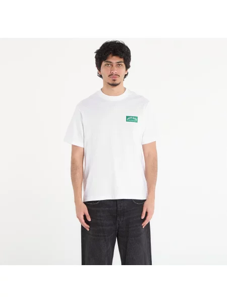 Тениска Calvin Klein Jeans Ss Easy Collegiate Tee White L бяло