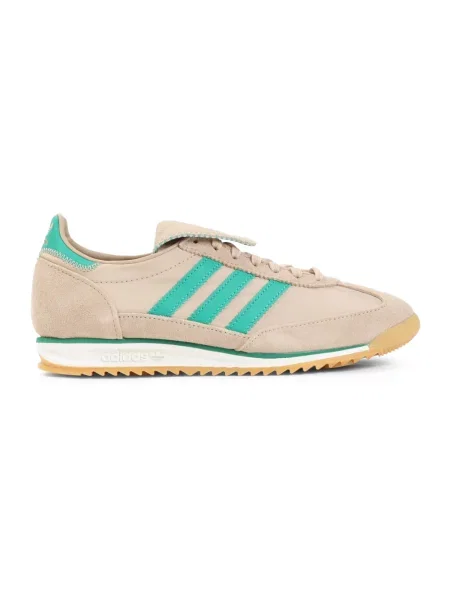 Sneakersy Adidas skórzane beżowe