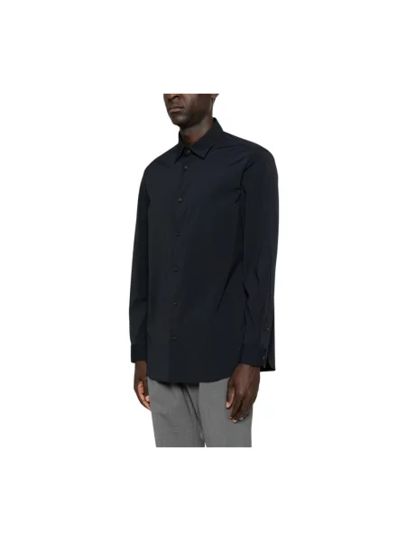 Koszula Emporio Armani niebieska