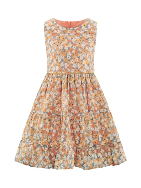 Happy girls Rochie crem / deschis / portocaliu caisă / roz pal albastru