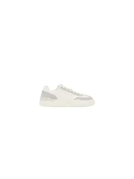 Sneakersy Armani Exchange skórzane białe