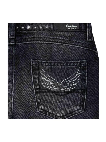 Gyerek farmerek Pepe Jeans fekete