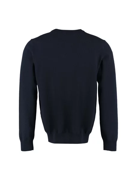 Sweter The (alphabet) niebieski