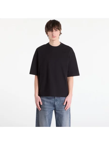 T-shirt Calvin Klein Jeans Ss Relaxed Cooling Piqu Tee Black S μαύρο