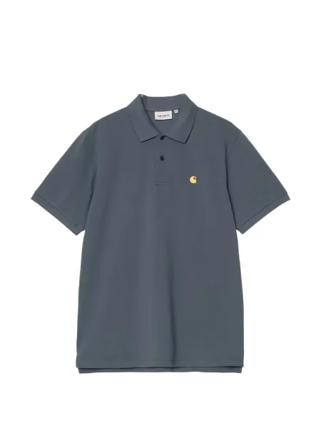 Tricou polo Carhartt Wip albastru