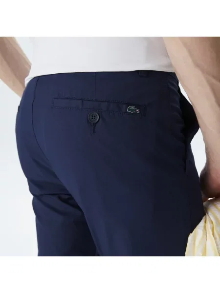 Lacoste Spodnie Lacoste granatowe