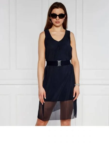 Armani Exchange Rochie cu cordon