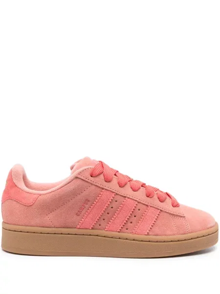 Haftowane sneakersy Adidas Adilette skórzane białe