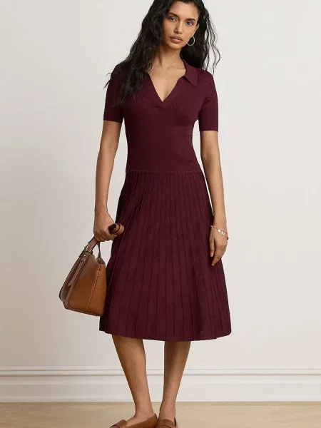 Lauren Ralph Lauren šaty s viskózou