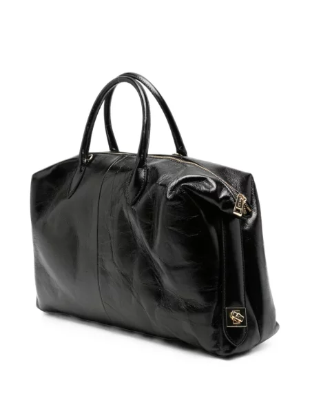 Geantă shopper Marc Ellis din piele negru