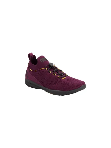 Pletené tenisky Jack Wolfskin vínová