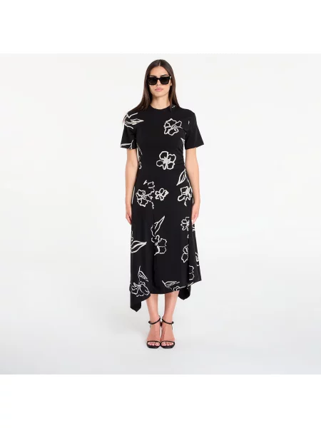 Sukienka midi Desigual czarna