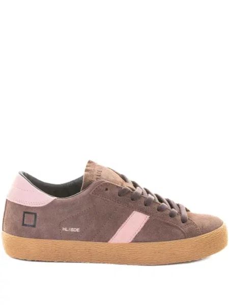 Sneakerși D.a.t.e. din piele de căprioară maro