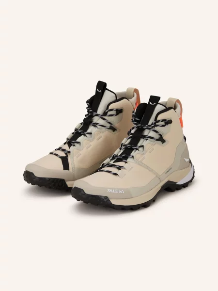 Salewa Turistické Boty Puez 2 Mid Ptx krémová béžová