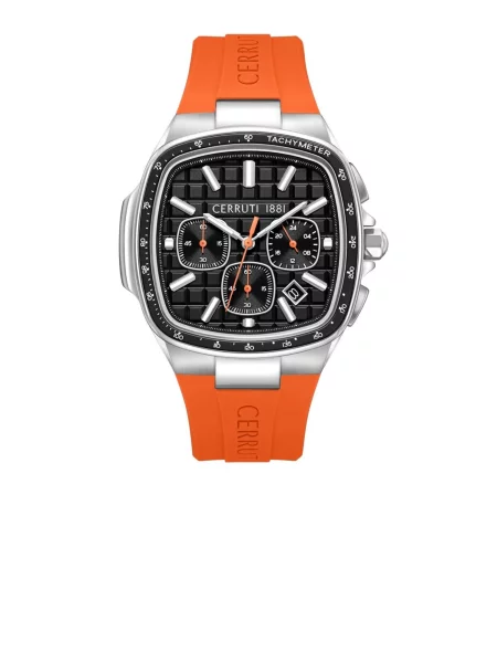 CERRUTI Analogové hodinky Chronograph Cerruti Casale' oranžová