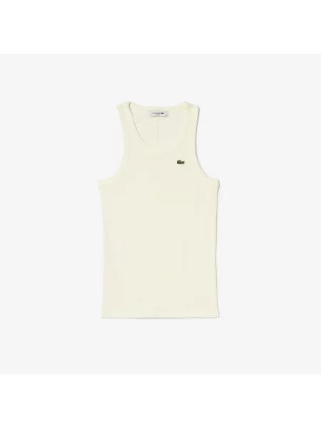 Топ Lacoste белый
