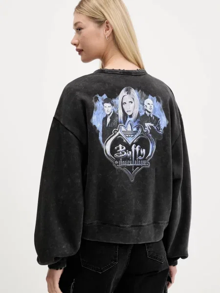 Bluza z grafiką Adidas Originals czarny