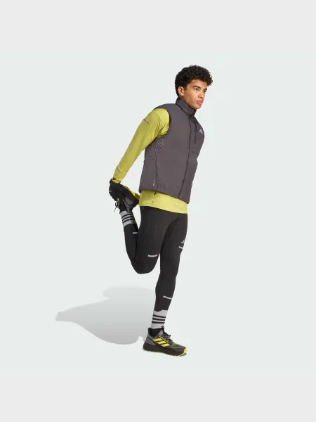 Утепленный жилет Adidas черный