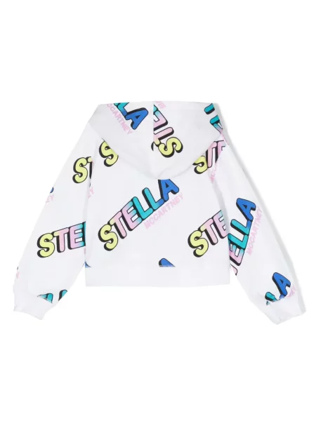 Bluza z kapturem dziecięca Stella Mccartney biała