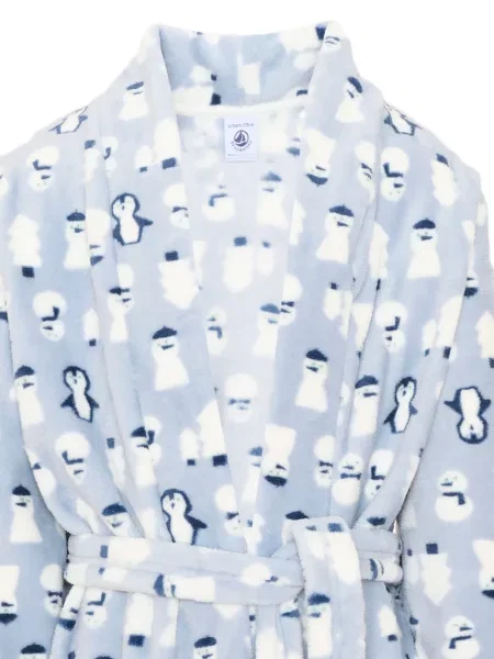 Szlafrok dziecięcy Petit Bateau niebieski