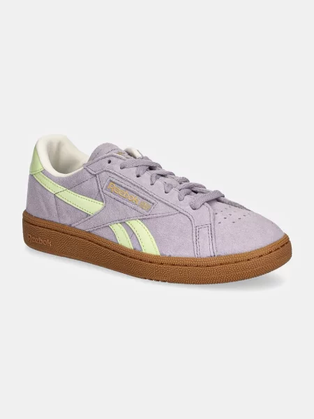 Semišové klasické tenisky Reebok Classic fialové