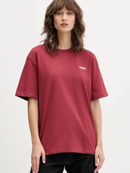 Футболка Barrow з принтом бордовий