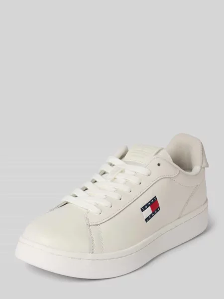 Trampki Tommy Jeans skórzane białe