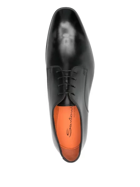 Pantofi derby Santoni negru