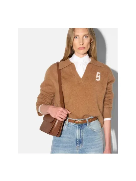 Sweter Janice brązowy