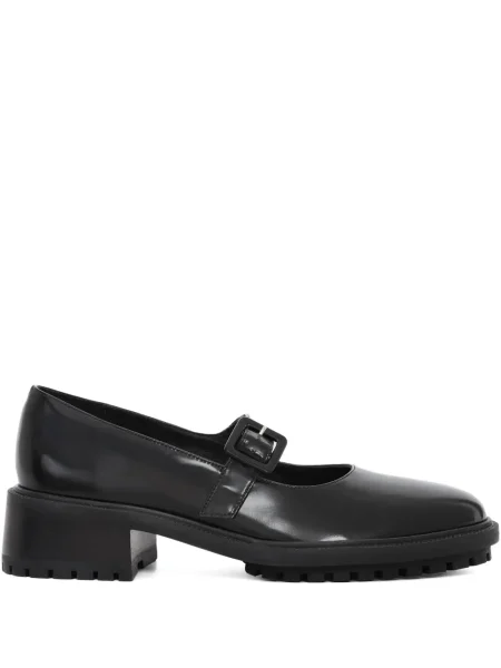 Полуотворени обувки Studio Chofakian с катарама черно