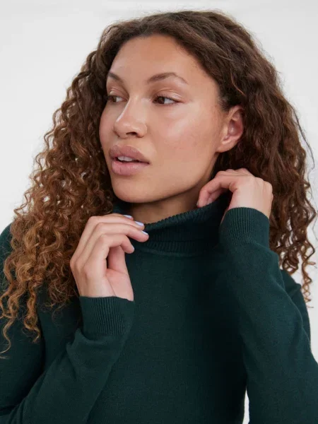 VERO MODA Pulover VMGlory' verde