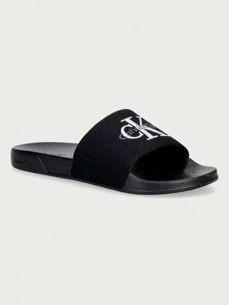 Calvin Klein klapki ESS SLIDE CV WN czarne