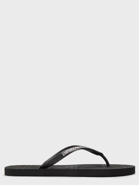 Шльопанці Emporio Armani чорні