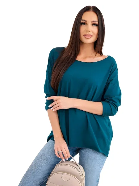 Lumera Blúzka Xara petrolejová
