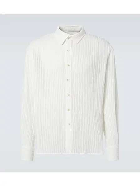 Pruhovaná košile Commas bílá