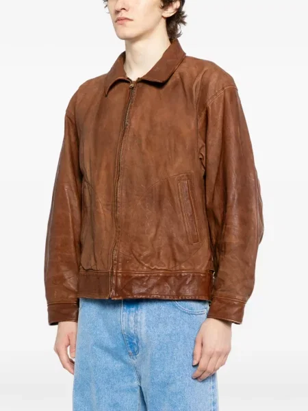 Geanta de piele Visvim maro