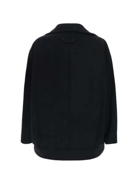 Palton Balenciaga cu două rânduri de nasturi negru